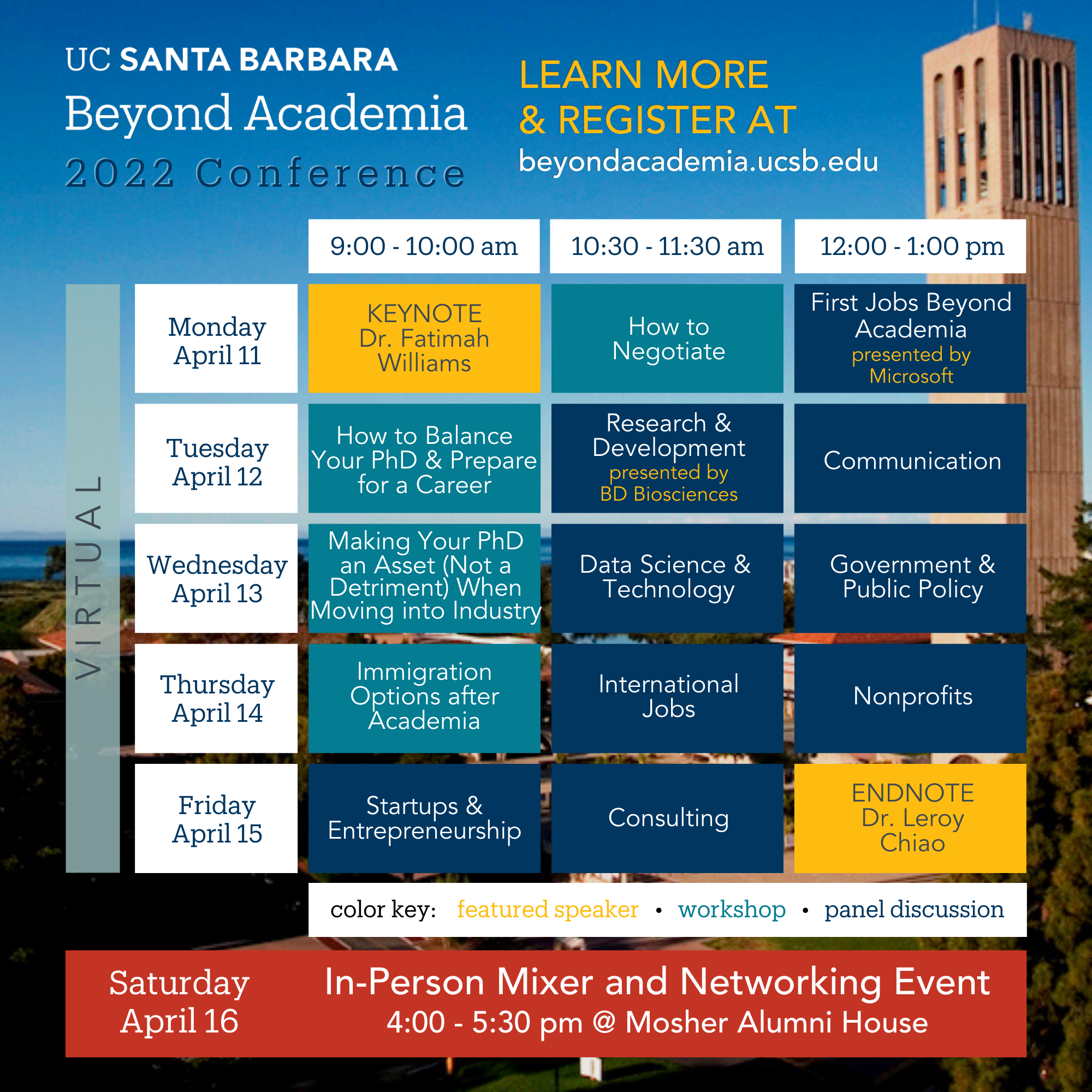 Conference Schedule